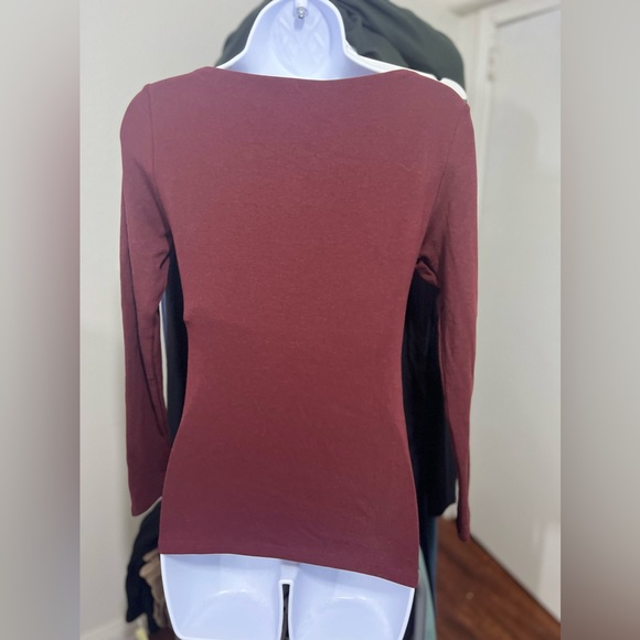 OGL Eco-Mousse® Boatneck Tucks Brami Top - Picture 4 of 5